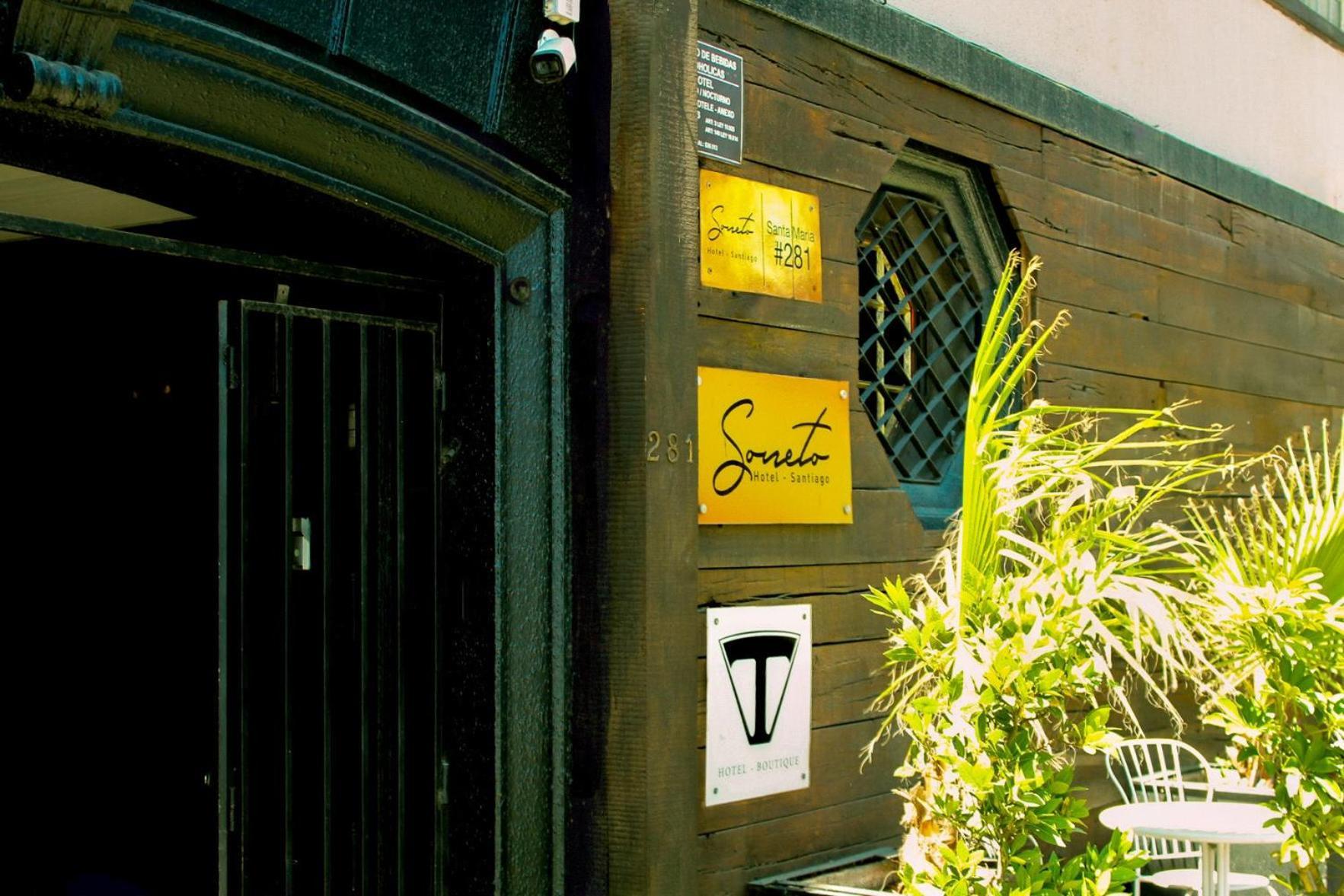 Hotel Sonetto Santiago Exterior photo